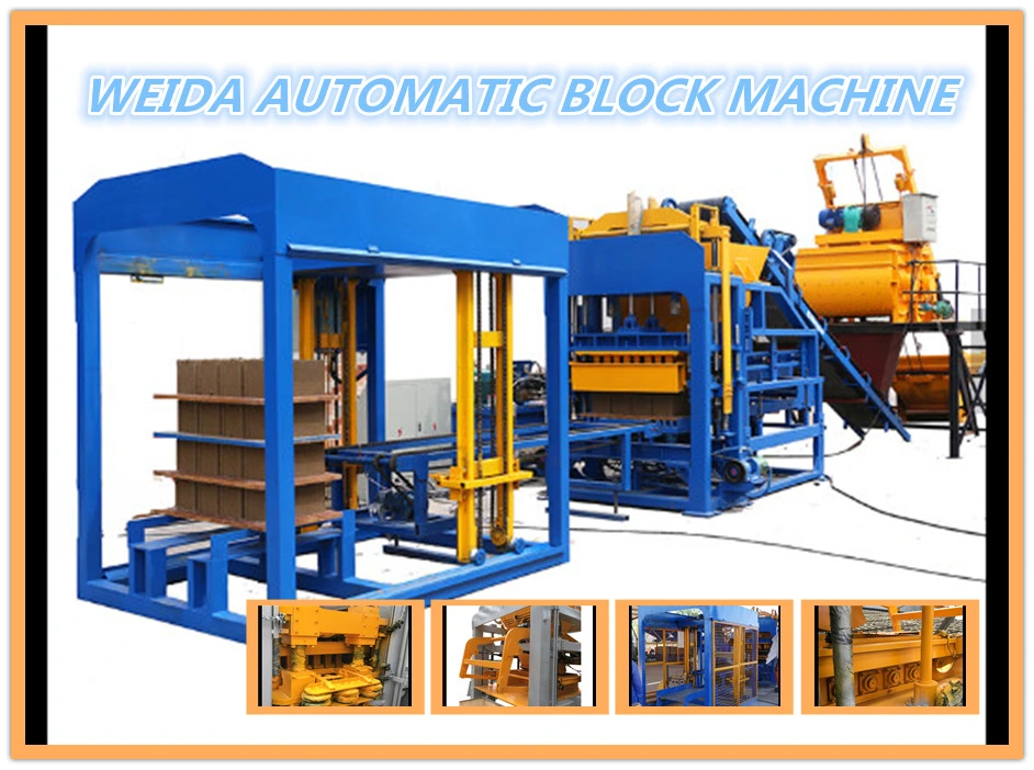 Hot Products Construction Equipment Qtf12-15 Full Automatic Block Making Equipment