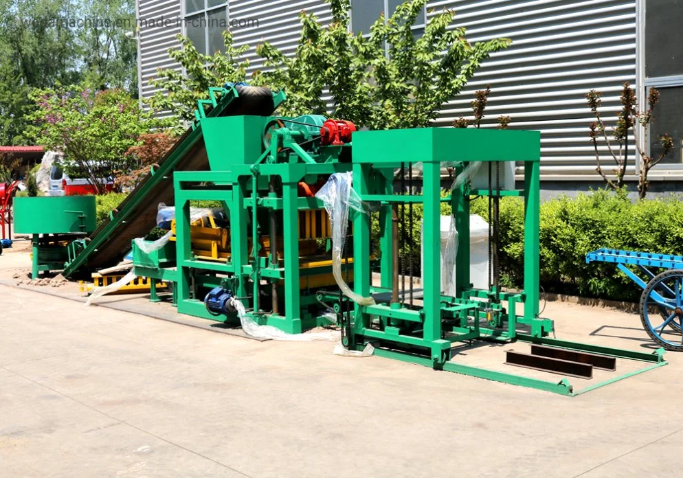 Low Price Pure Electric Full Automatic PLC Control Hollow Paving Cement Concrete Block Construction Equipment