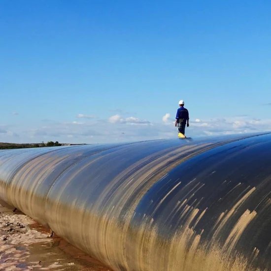 Produttore Geotessile PP Tubo Geotessile Tessuto Geotubo per dragaggio ambientale