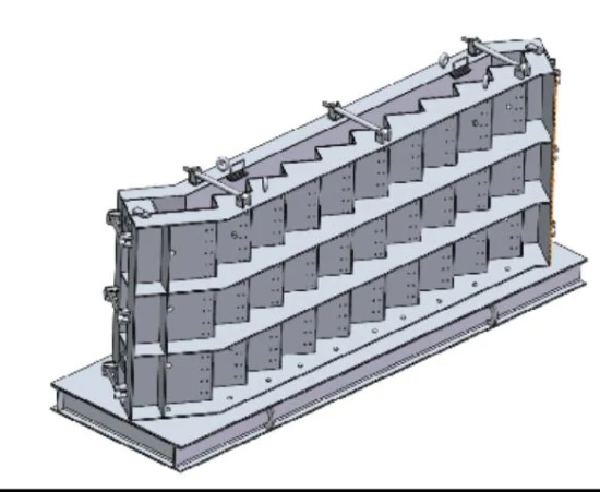 Casseforme per modanature di vendita a caldo/stampi per formatura di scale in calcestruzzo prefabbricato con sistema di vibrazione automatico